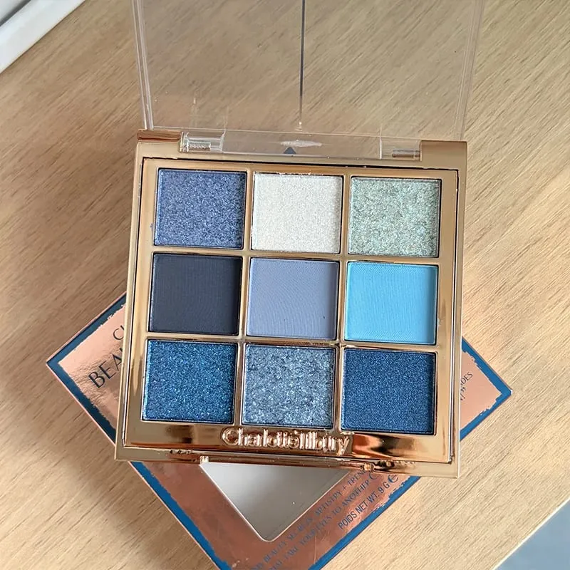 Charlotte Brand Latest Style 9 Colors Palette Eyeshadow & Highgloss Repair Gemstone Disc Nature Easy to Color Tilbury Cosmetics — image 8
