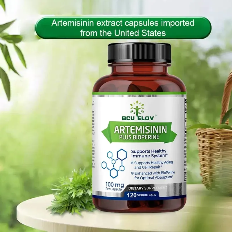 High Absorption Artemisinin 100 Mg Maximizes Nutrient Absorption Supports Cellular Repair and Immune Enhancement 120 Capsules — image 4
