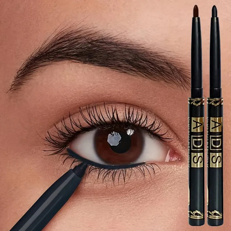 1-20Pcs Waterproof Black Eyeliner Pencils -Smudge-Proof Long-Lasting & Beginner-Friendly Smooth High Pigmented Punk Eye Makeup
