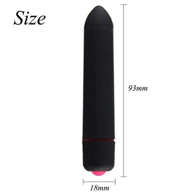 10 Bilis na Mini Bullet Vibrator Para sa Mga Babae na Hindi tinatablan ng tubig Clitoris Stimulator Dildo Vibrator Mga Laruang Pang-Sex Para sa Babae