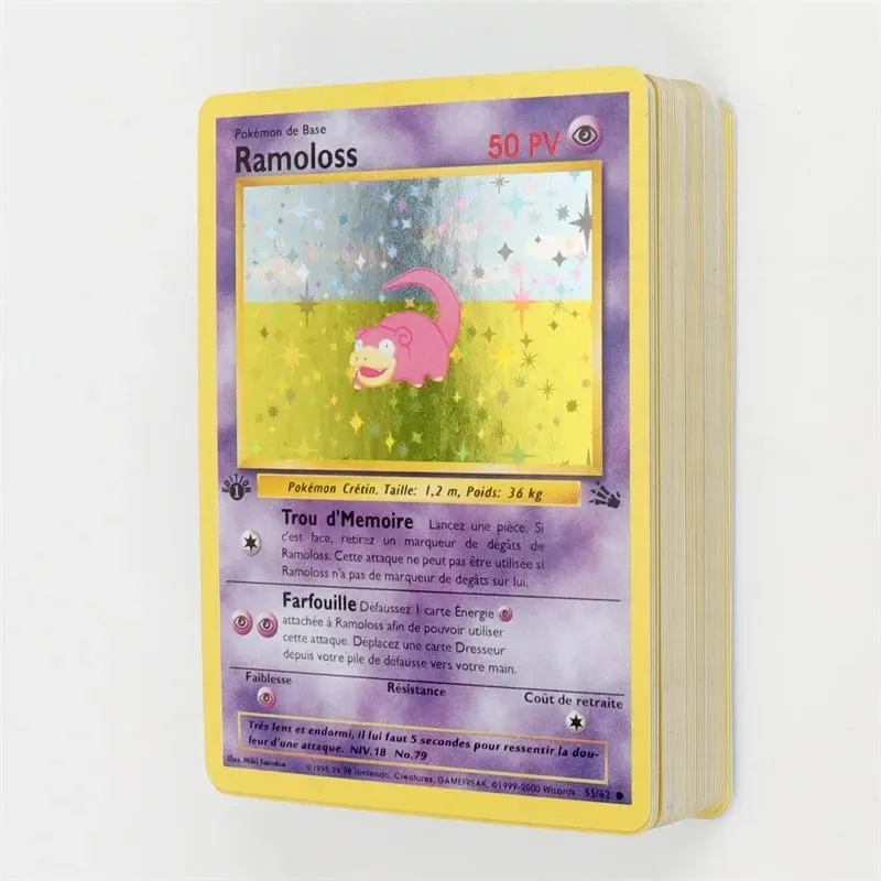 French Version 1996 Year 1st Edition Pokémon card Charizard Pikachu Mewtwo Blastoise Collecting card toys 151Pcs boxed — image 2