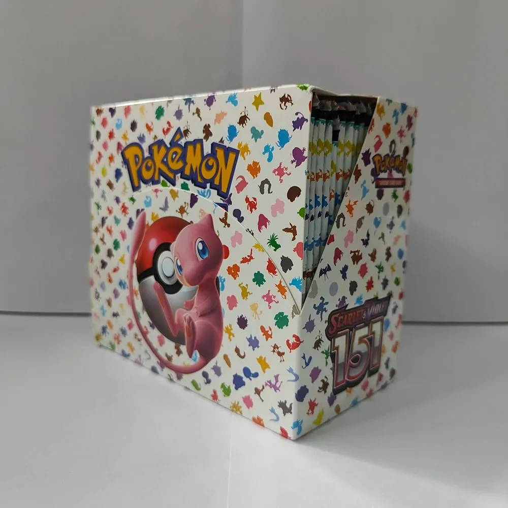 30/360 Pcs Pokemon Card Prismatic 151 Evolutions English Booster Battle Pokémon Card Game Carte Trading Collection Cards