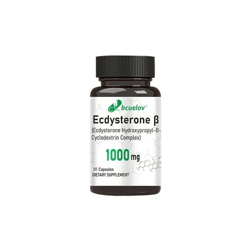 Ecdysterone Supplement 1000 mg - Enhanced Energy Levels Increased Muscle Strength 30/60/120 Capsules — image 8