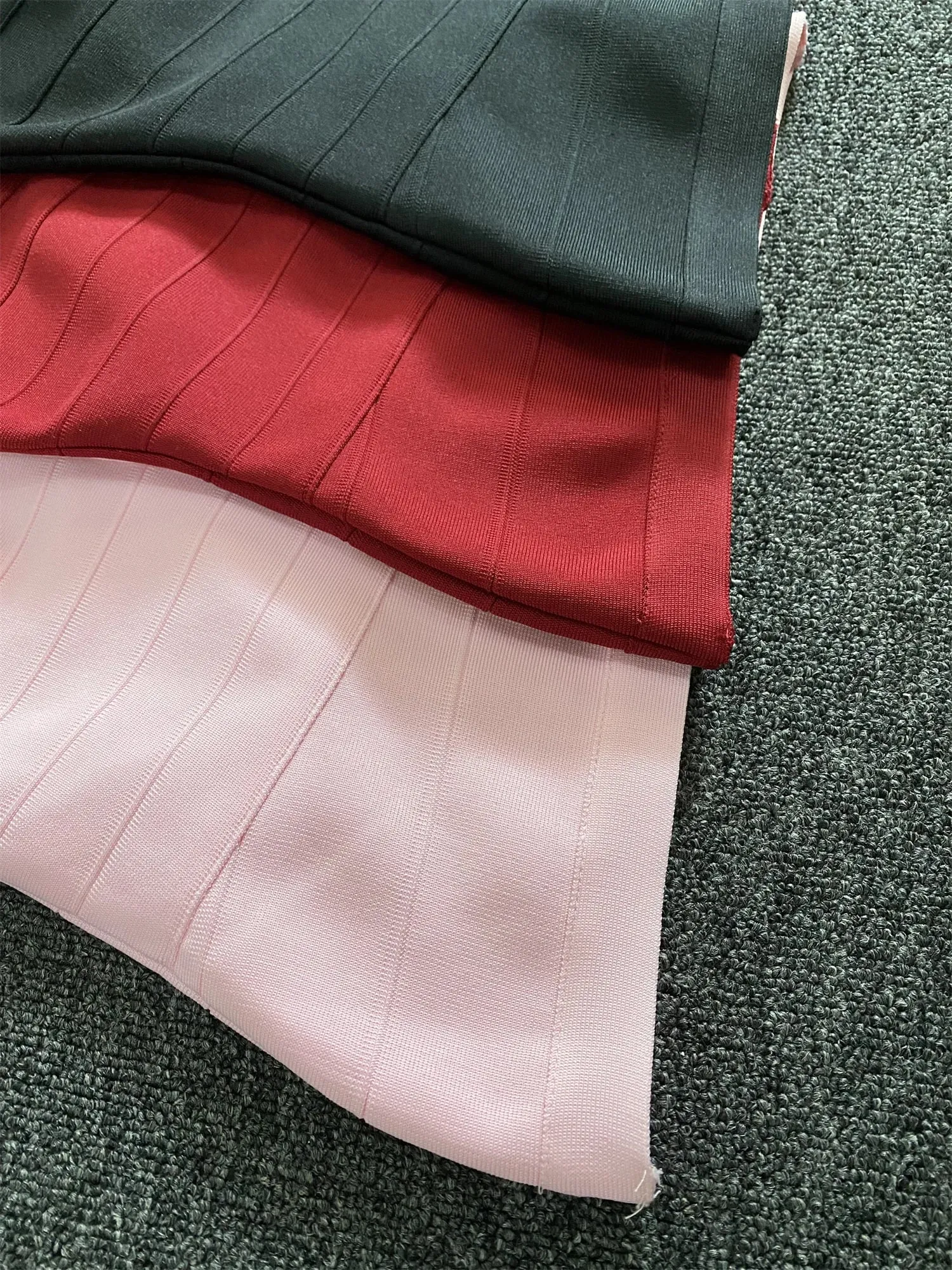 Factory Wholesale 3Colors Solid Stripe Bandage Tops Women Sexy Summer High Street Camisoles Bodycon Tops Evening Cocktail Party — image 4
