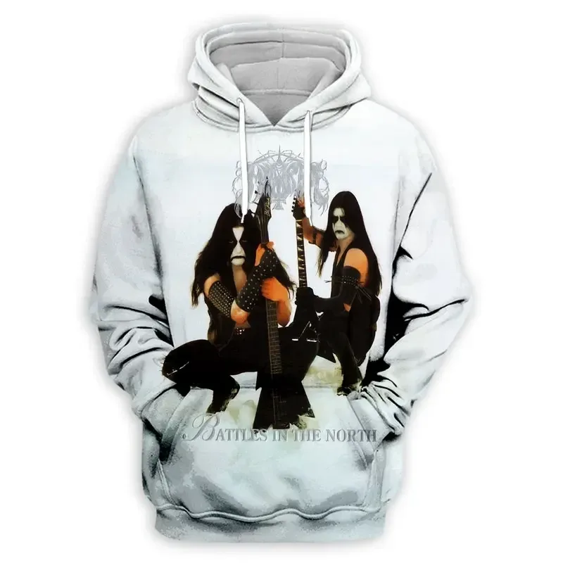 Black Metal Rock Immortal 3D Print Hoodies Men Women Fashion Casual Sweatshirts Oversized Hoodie Pullovers Tracksuit Clothing — image 18