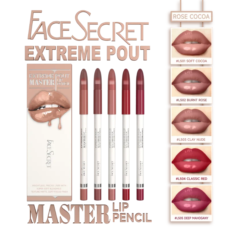 Pen Pelapik Bibir Matte 15 Warna Dengan Berus Pensil Matte Baldu Kalis Air Tahan Lama - Kit Solek Aplikasi Licin Solek Bibir — image 21
