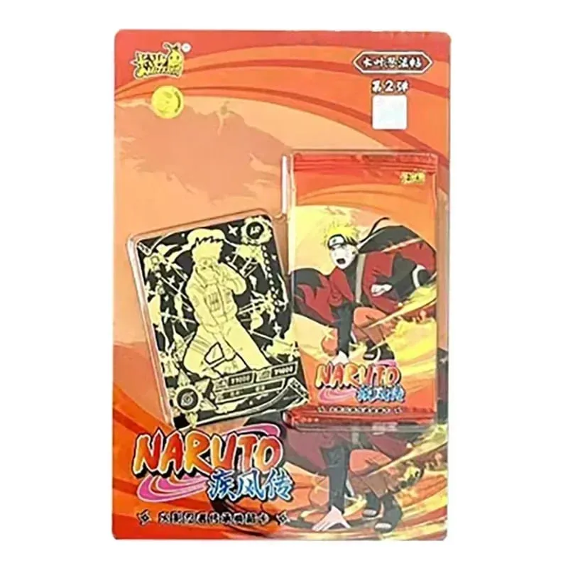 Kayou Genuine Naruto Cards Booster Pack Sasuke Flash Collection Card Anime Figure Toy Gift For Kids Birthday Christmas