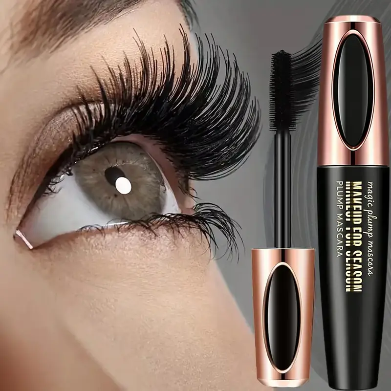 1 8-day Silk Fiber Eye Black Waterproof and Sweat Proof Thick Slim Curly Durable Black Extension