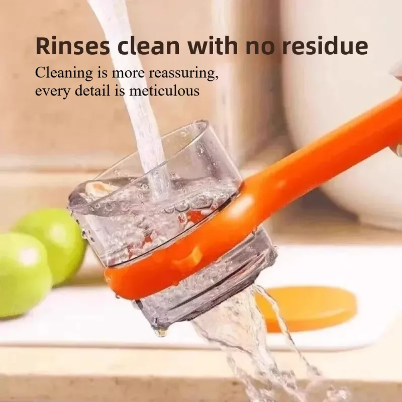 Multi-functional Fruit Vegetable Peeler with Peel Storage No Splashing Hanging Design Easy To Clean Potato Eye Remover Kitchen — image 4