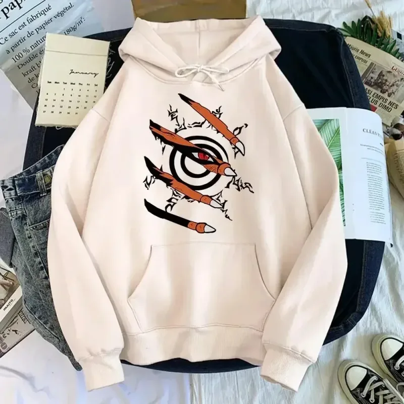 2026 Anime and manga printed hoodies for men and women, hooded pullovers for spring and autumn, comfortable sportswear tops — image 7