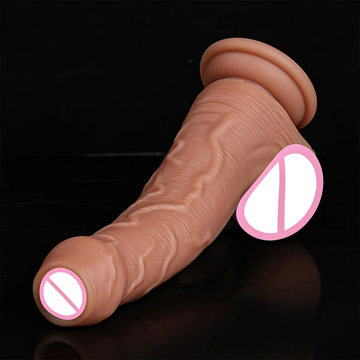 Levné Soft Cock Realistický popruh Velký Dildo Pocit kůže Malý Penis Dvojitá silikonová přísavka Dick Gay Anální sexuální hračky Muži Ženy