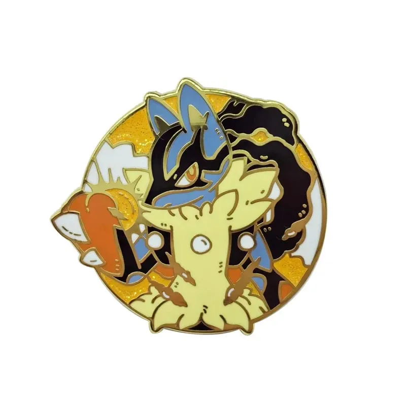 Anime Game Pokemon Hard Enamel Pins Cute Cartoon Gengar Brooches on Clothes Lapel Badges Metal Jewelry Accessories — image 41