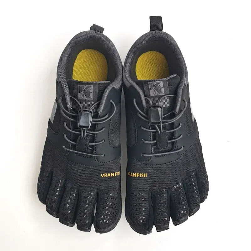 2026 New Men FiveFinger Casual Sneakers Unisex Split Toe Shoe Men Outdoor Off-road Shoes Couple Five Toe Running Shoes 35-47 — image 2