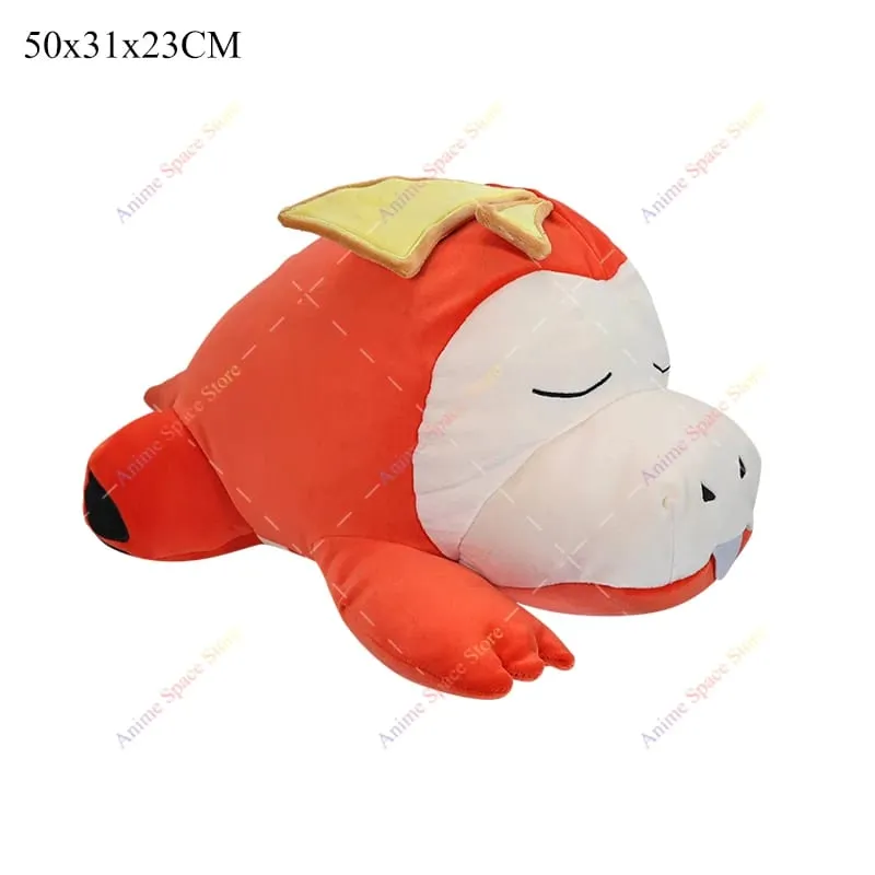 Pokemon Pillow Mega Charizard X Plush Toy Anime Charizard Garchomp Mew Cubone Charmander Sleep Sofa Stuffed Peluche Cushion Doll