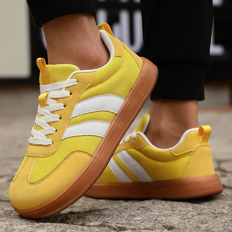Men's Breathable Zero Drop Walking Shoes Fashion Casual Sneakers Non-Slip Running Shoes Back To School Training Shoes Unisex — image 2