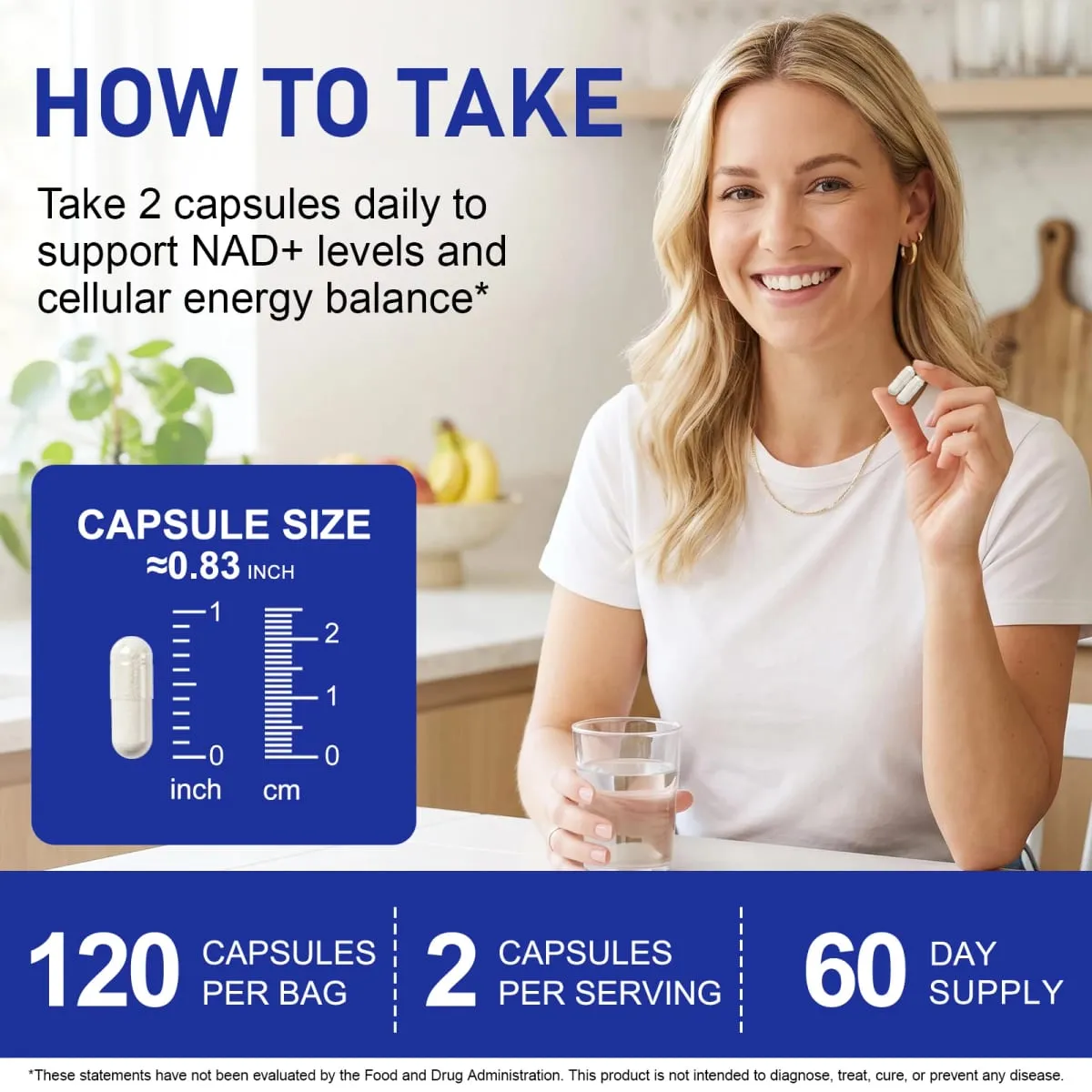 ArtoaLabs NMN Capsules 1000mg with TMG & Quercetin Supports Anti Aging DNA Repair NAD+ Metabolism Cellular Energy | 120 Count