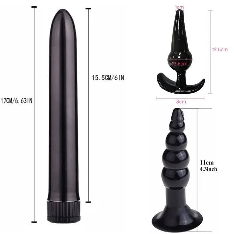 4/5/7/8 sztuk/zestaw silikonowy korek analny Dildo masturbacja korek analny wtyczka dopochwowa Sex zabawki połączenie Anal koralik Dilator zabawki dla gejów