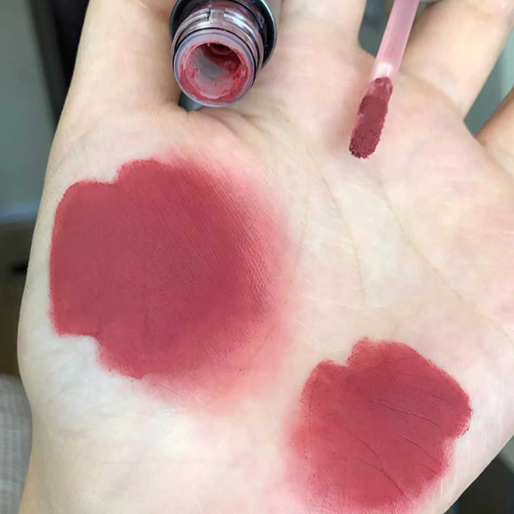 Cappuvini Espresso Matte Lipstick Velvet Lip Glaze Waterproof Long-lasting Texture Smooth Glossy Makeup Setting Lip Color — image 5