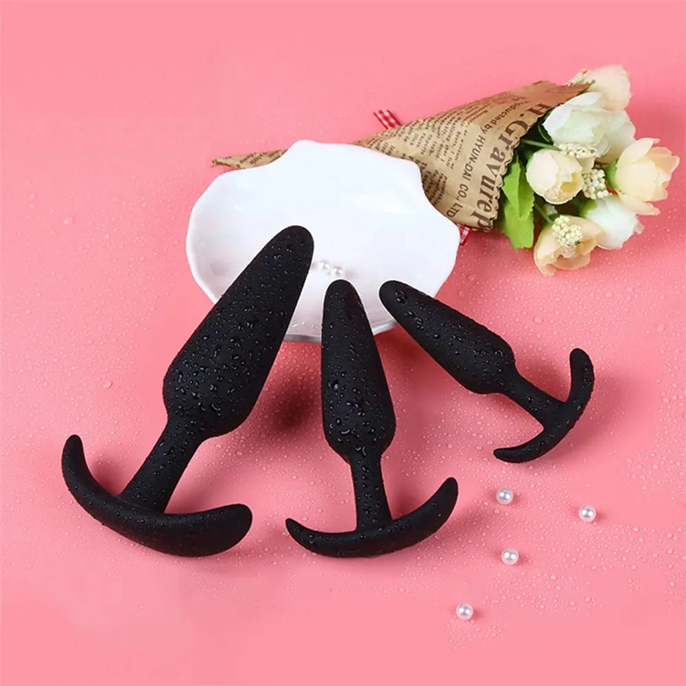 Soft Silicone Dildo Anal Plugs Anal Dilator Prostate Massager Vaginal Stimulator Adult Sex Toys For Men Women Gay Anal Trainer