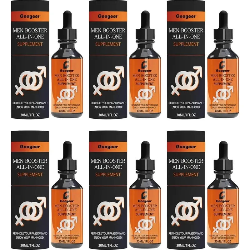 Googeer Men Booster All-in-One Supplement Drops with Maca Root Extract and Kudzu Root Extract for Energy Relaxation 30 ML — image 12