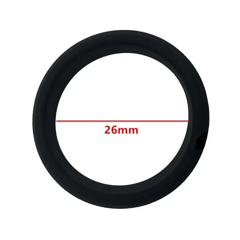6 Sizes Silicone Penis Ring Scrotum Lock Cockring Erection Extender Cock Ring Ejaculation Delay Adult Products Sex Toys For Men