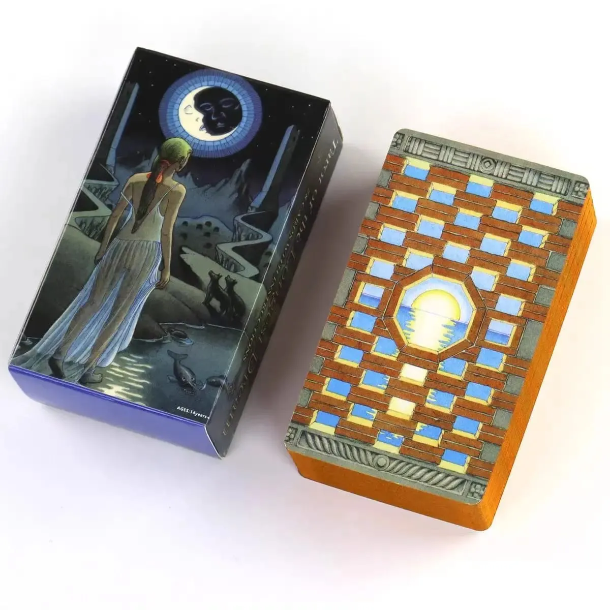 78 Langste Droomkaarten Met Gids Rider Waite Stijl Tarot Deck Voor Beginners Waarzeggerij Waarzeggerij Orakel Bordspel