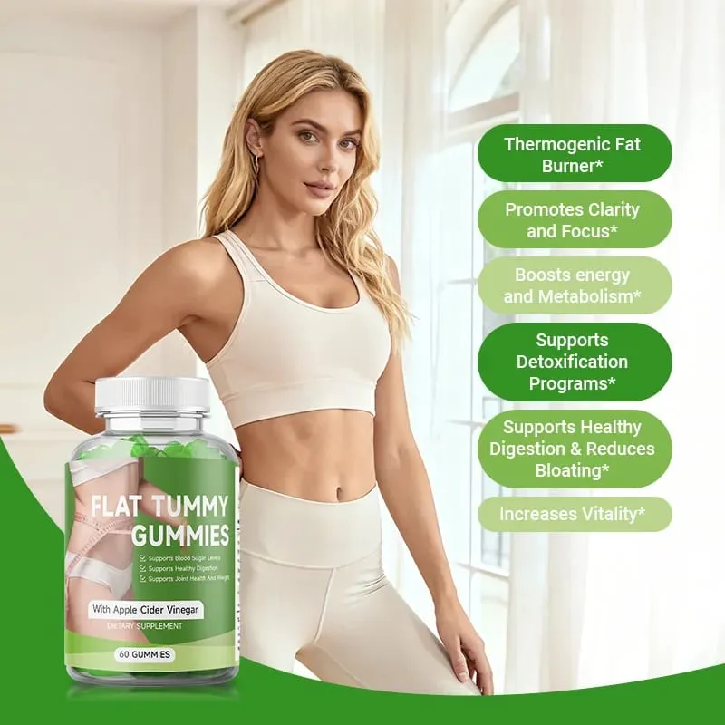 Metabolism Support Gummies - Weight Management Fat Burning Metabolism Boosting Supports A Healthy Nervous System - 60 Gummies — image 4