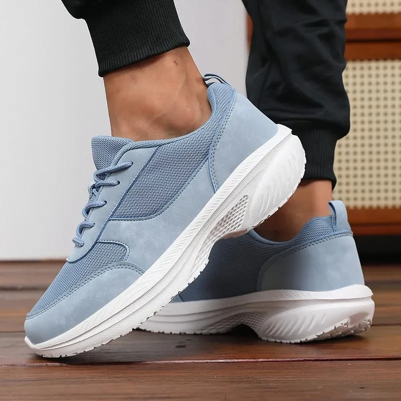 Wide Toe Shoes Unisex Breathable Mesh Platform Sneakers Fashion Comfortable Minimalis Shoes 2026 Outdoor Non-Slip Walking Shoes — image 4
