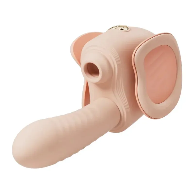 Adult Sex Toys Clamping Vibrator Vibrating Rod Female Pleasure Tool Penetration Self-Pleasuring Device Sexual Toy — image 1