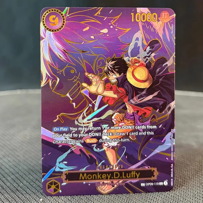 SP Gold Stamping Buggy Perona Mihawk Sabo Ace Luffy Zoro-juurou Sanji Newgate Nami Hancock Hiyori ONE PIECE Proxy Cards