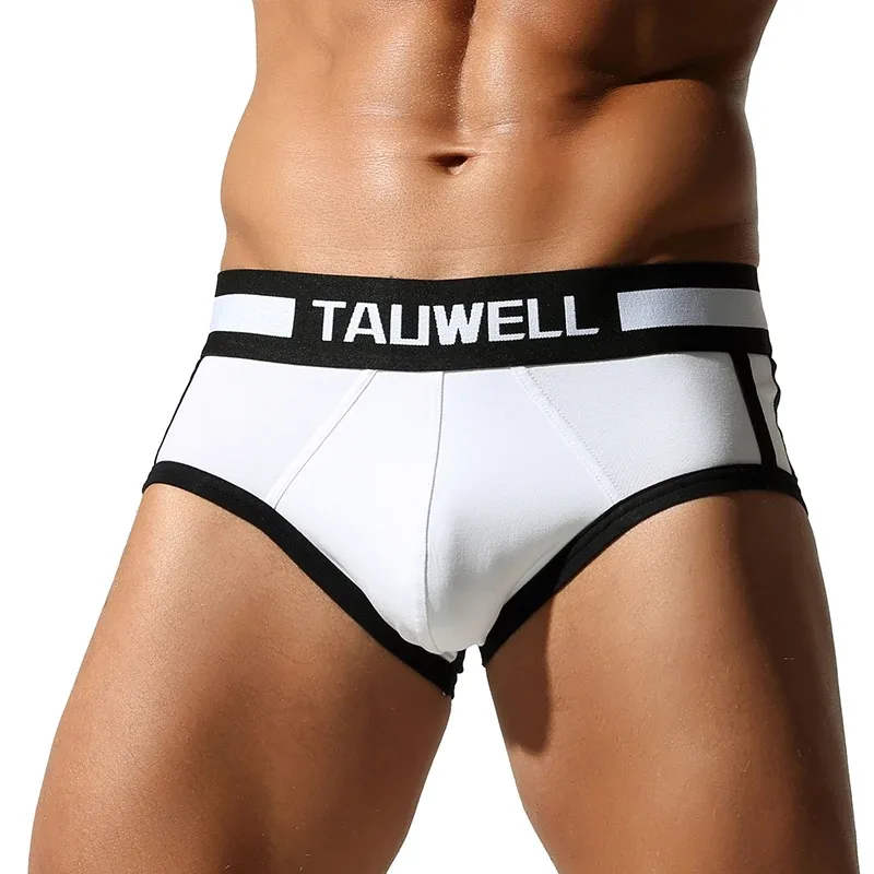 Men's Briefs, Comfortable Cotton, Full Coverage, Sexy Men's Triangle Underwear with Pouch Enhancing Design — image 10