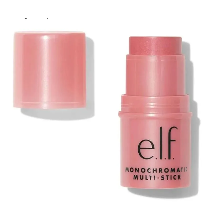 Elf Blush Contour บลัชออนอเนกประสงค์แบบ Dual-use สำหรับริมฝีปากและแก้ม Matte Glow Primer Moisturizing Base Pore-minimizing