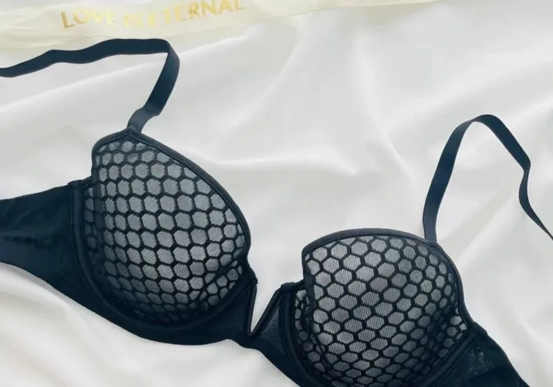 Half Cup Minimizer Bra For Women Summer Ultra Thin Soft Underwire Push‑Up French Deep V Neck Plus Size Brassiere 34‑44 B-C CUP — image 14