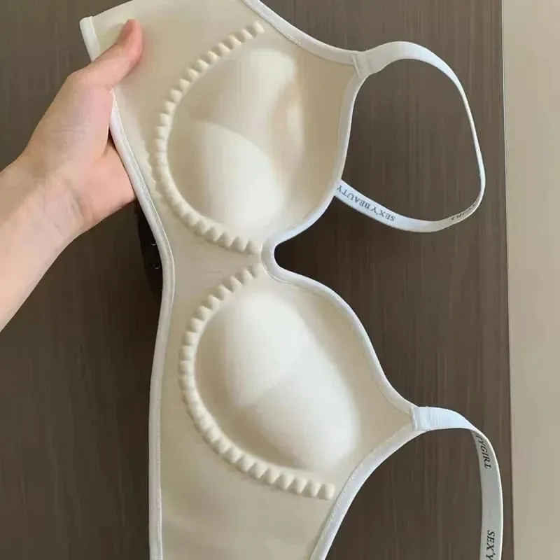 Women's Underwear Small Chest Sexy Push Up Lingerie Seamless Bra for Women Comfortable Everyday Bra Thick Bralette 32-38AB — image 4