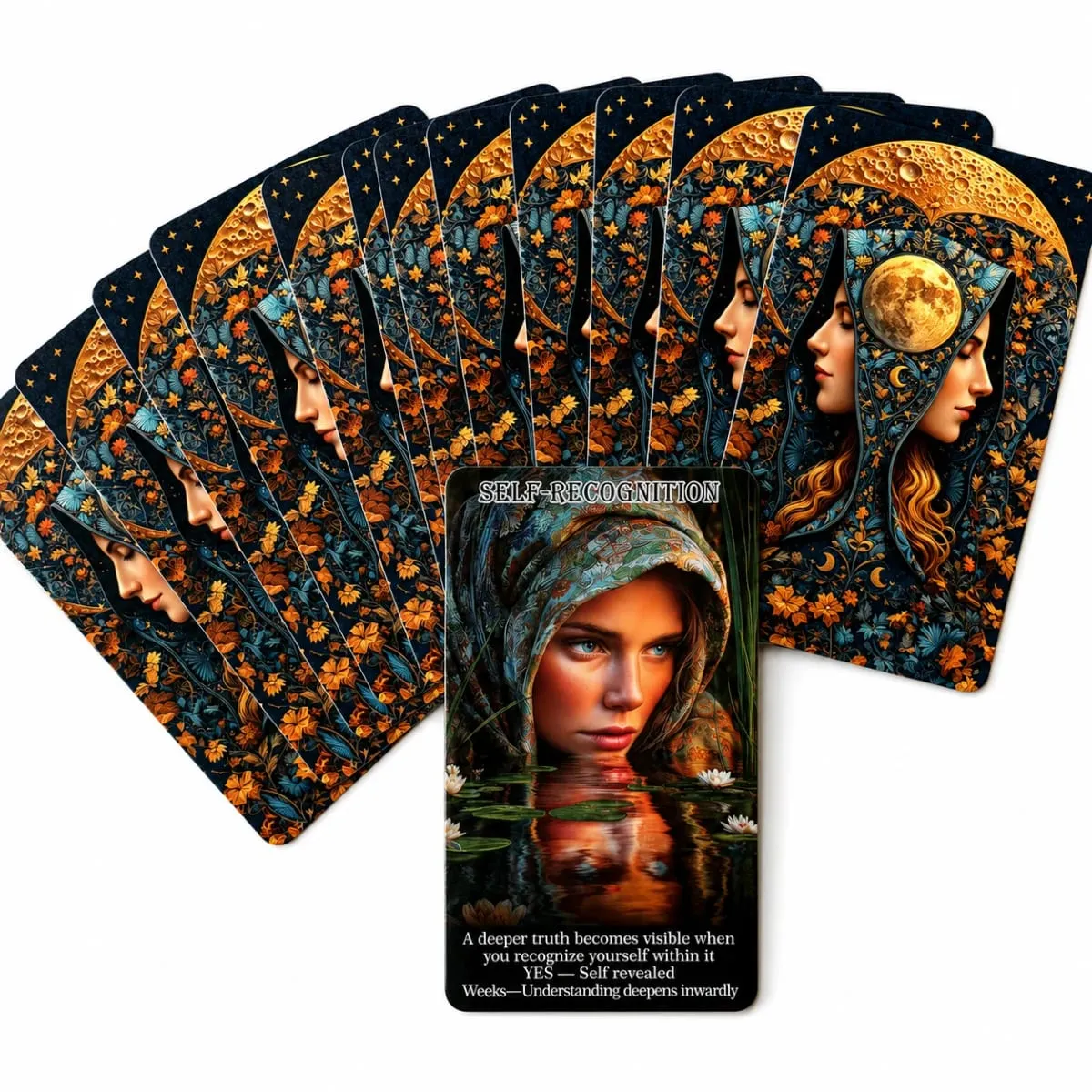 Time Truth Motive Oracle Cards | 78 Card Deck with Yes No Maybe and Timing Guidance for Hidden Truths Intentions Relationship — image 5