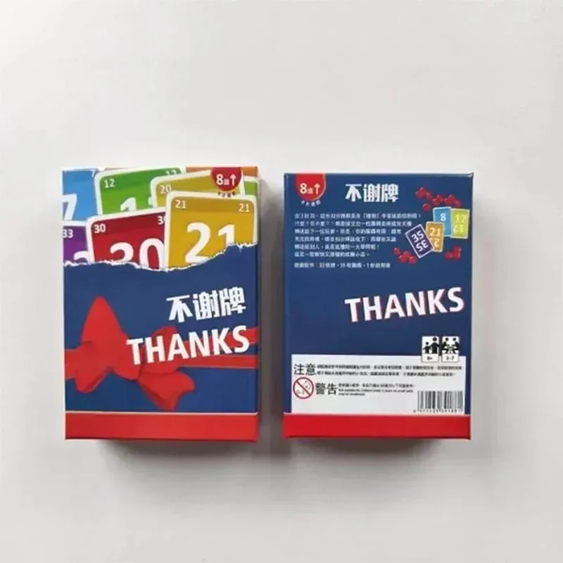 Thanks Board Game Fun Card Game for All Ages Promotes Laughter and Family Entertainment — image 2