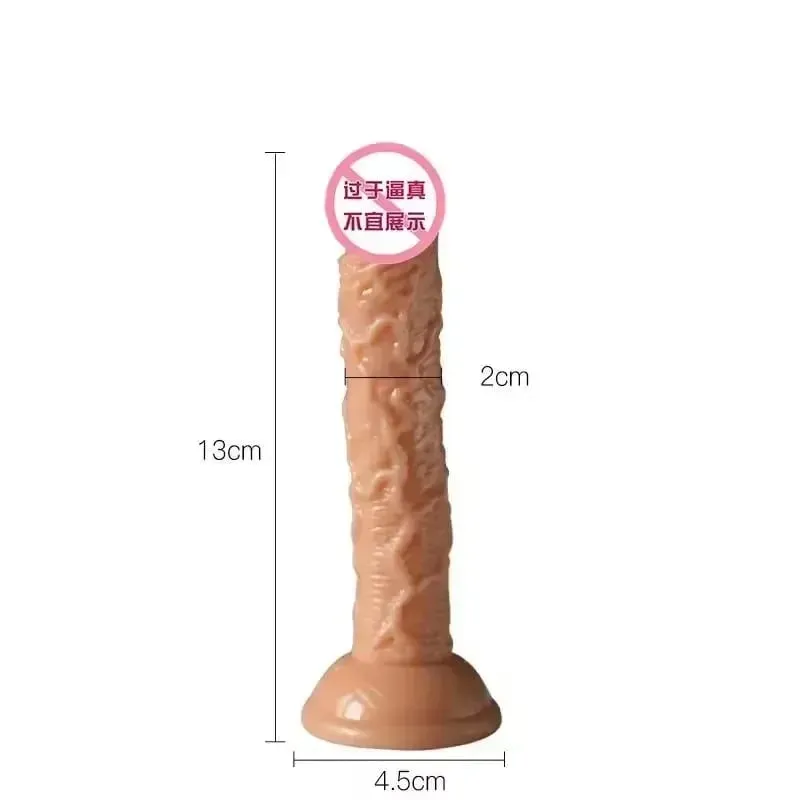 Cheap Women Erotic Anal 5 Colors Big Transparent Dildo Suction Cup Jelly Dick Sex Toys Soft Clitori Vaginal Masturbators Penis