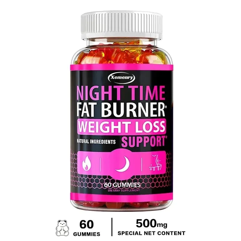 Nighttime Metabolism Gummies - Tone Up Capsules for Bloating & Metabolism Appetite Suppressant — image 8