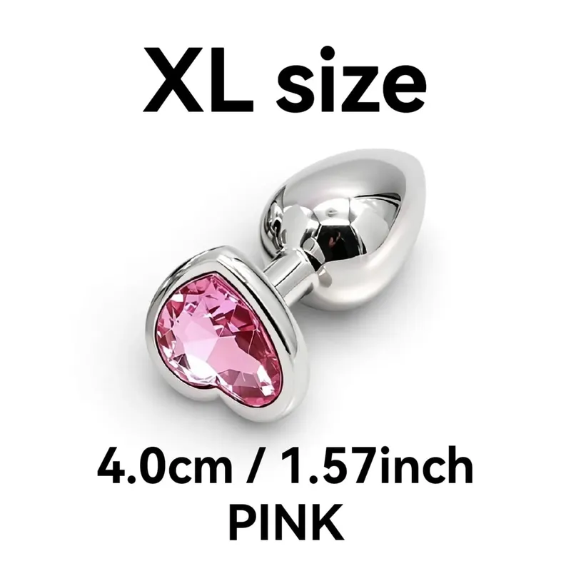 Metal Anal Plug Jewelry Base Beginner To Expert 5 Size Butt Plug Adult Toys Tail Female/Male Dildos Sex Toys Couples Adults Game — image 10