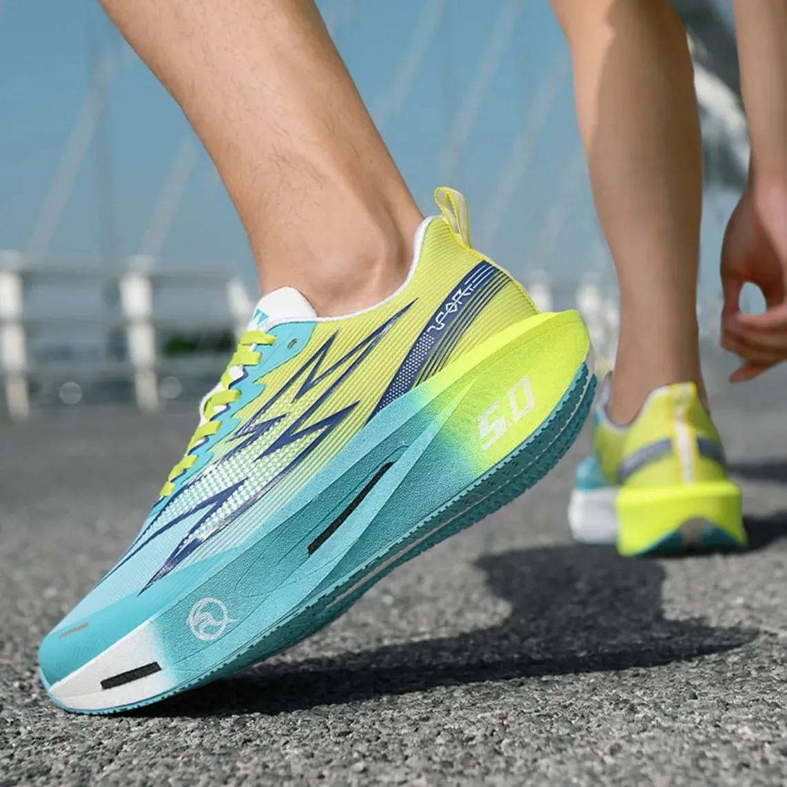 2026 Men Women Marathon Running Shoes Air Cushion Breathable Lightweight Athletic Jogging Gym Racing Sports Sneakers Tennis