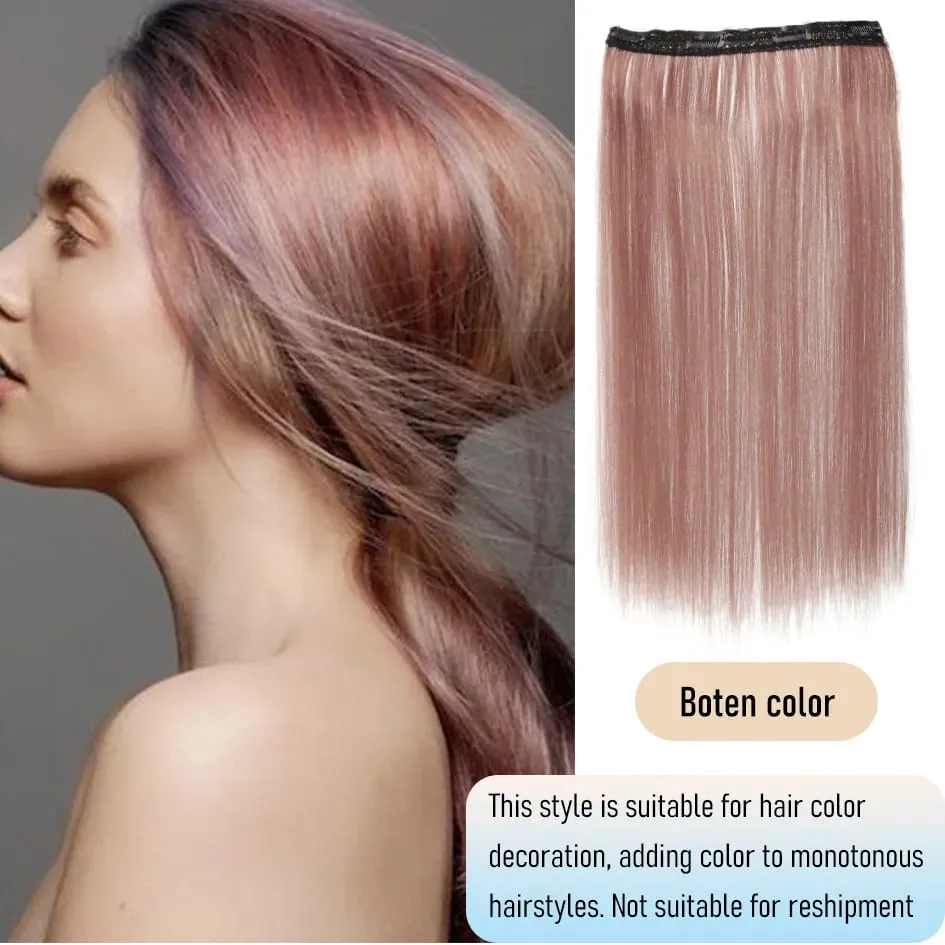 synthetic 20 inch coloured straight hair extensions wig chemical fibre card hair women wigs holiday party Halloween Christmas