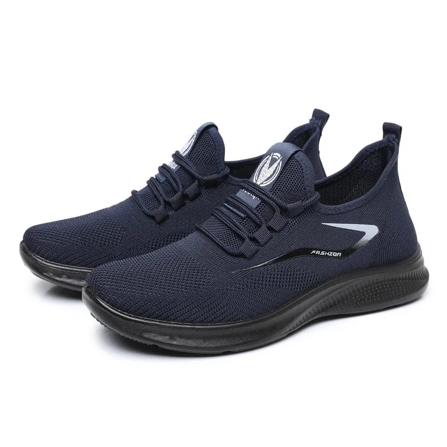 Men Comfort Knitted Loafer Sneakers 2026 New Arrival Breathable Air Knit Upper Slip On Shoes