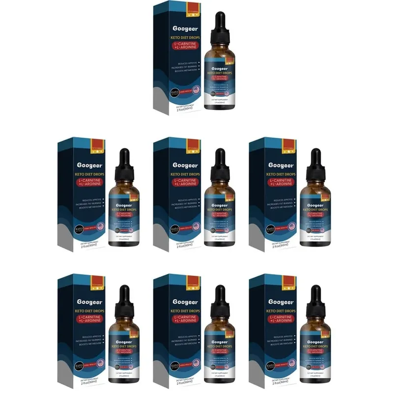 Googeer Keto Diet Drops New Formula with L-Carnitine Tartrate and L-Arginine HCl Plus Green Tea Leaf Extract 2 Fl Oz (60 ML) — image 13