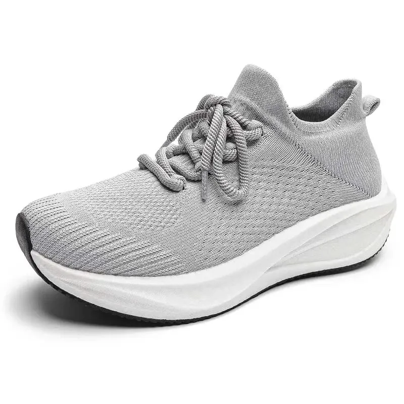 Men Women Summer Mesh Walking Shoes Breathable Lightweight Sock Sneakers Casual Sports Shoes Large Size Couple Style — image 11