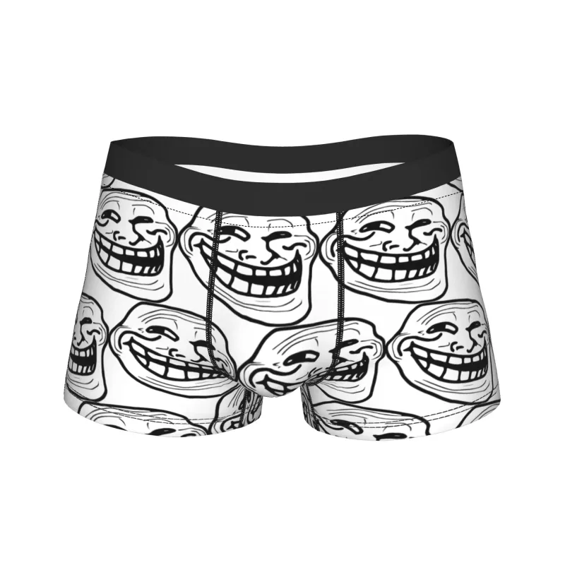 Rage การ์ตูน Trollfac Trunk ตลกกระเป๋าชุดชั้นในขายร้อนรูปแบบนักมวยสั้นสบายกางเกงผู้ชาย PLUS ขนาด — image 15