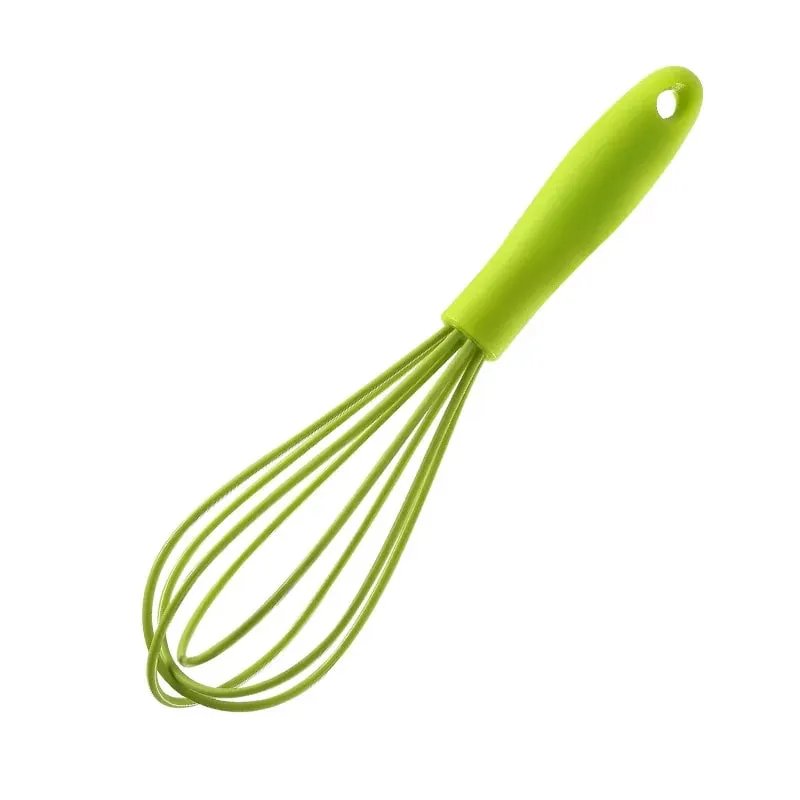 6-inch Mini Children's Silicone Egg Beater Household Manual Cream Egg Mixer Kitchen Baking Tool