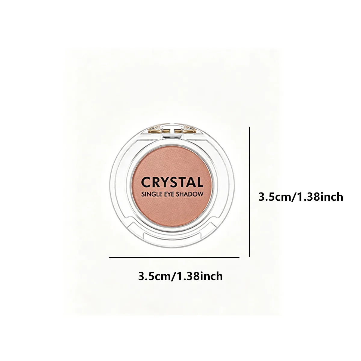 Crystal Single Eye Shadow Silky Smooth Eye Powder Long Lasting Eye Color Buildable Color Korean Cosmetic Korean Makeup — image 3