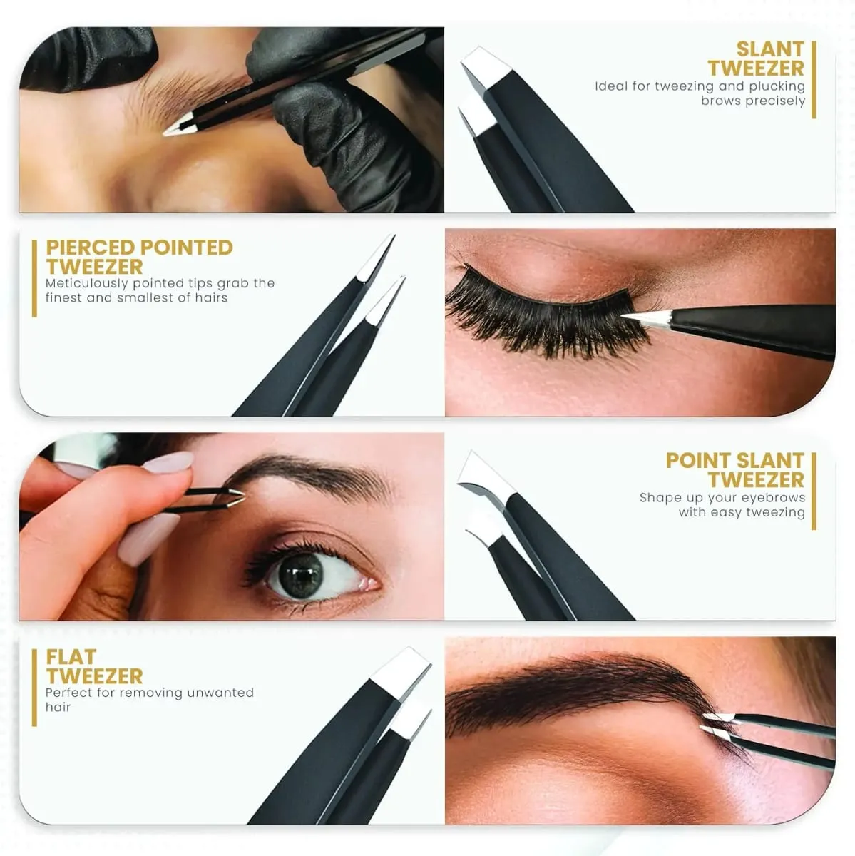 3/5/10Pcs Eyebrow Kit For Women Eyebrow Trimmer Razor Scissors Brushes Tweezers Grooming Tool Set