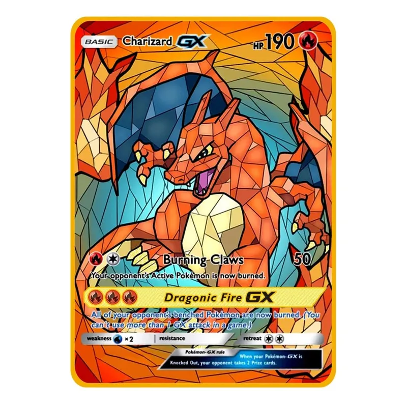 2026 NEW Pokemon Metal Card 10000 Points Arceus Charizard Super Card Golden English Mewtwo Vmax GX EX Anime Collection Card Gift — image 12