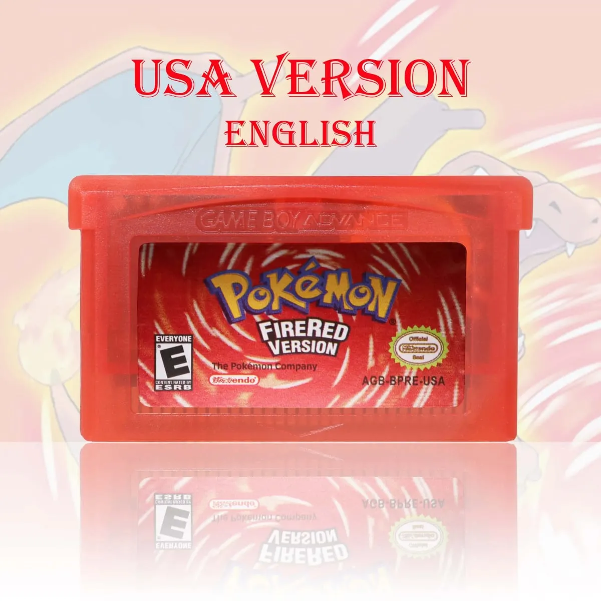 GBC/GBA USA Version Pokemon Blue/Crystal/Emerald/Fire Red/Leaf Green Game Cartridge Video Game Card High Quality with Battery — image 11